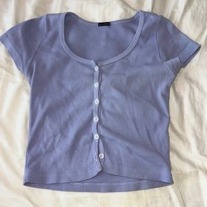 Brandy Melville Purple Zelly Top
